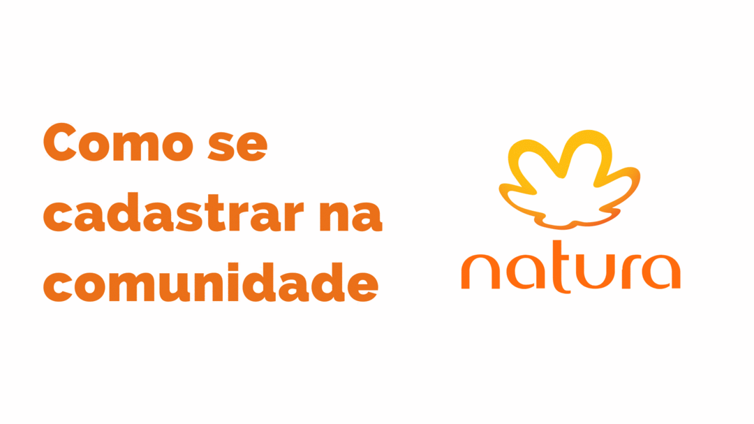 Como se cadastrar na comunidade