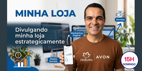 DIVULGAÇÃO - Divulgando  MINHA LOJA   estrategicamente - cbt - rogelio - CBT - 30/08 - 15h00