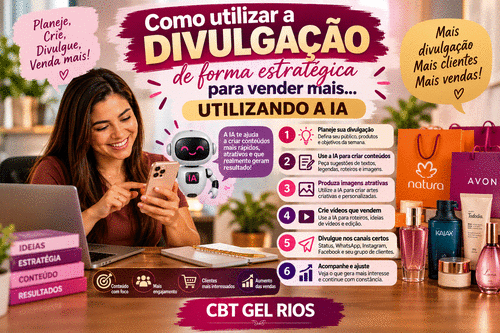 DIVULGANDO SUA PRONTA ENTREGA - DE FORMA ESTRATÉGICA PARA VENDER MAIS UTILIZANDO DA IA E CRIANDO VÍDEO COM O YT CREATE - CBT - 12/10 - 13h45