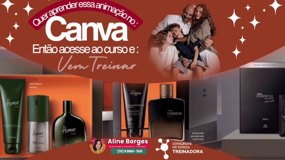 Divulgação Atrativa ✨️ 🛍  Use o Canva para criar suas Divulgações - 📲 Aprenda a Criar essa animação comigo✨️👇🏽 - CBT - 24/06 - 07h58