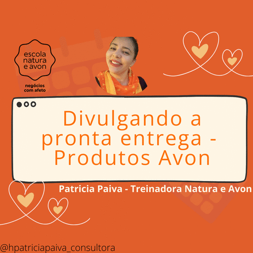 #treinavon Divulgando a pronta entrega - Produtos Avon - CBT - 23/01 - 15h45