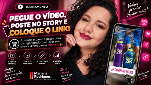 PEGUE O VÍDEO, POSTE NO STORY E COLOQUE O LINK - Minha Loja - CBT - 22/09 - 09h00
