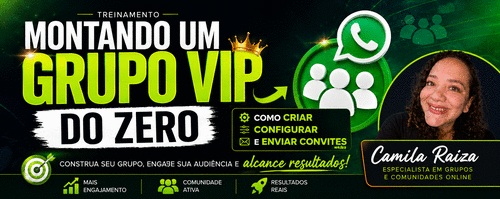 Montando um Grupo VIP do Zero - COMO CRIAR, CONFIGURAR E ENVIAR CONVITES - CBT - 10/07 - 08h00