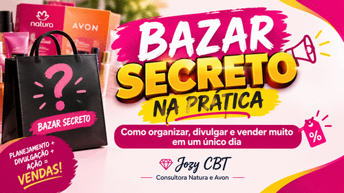 bazar secreto - estratégia de vendas - CBT - 02/10 - 19h50