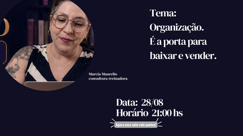 Organização. - É a porta para baixar e vender. - CBT - 28/08 - 21h00