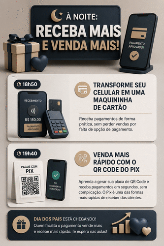Venda mais rápido com O QRcode do Pix - Como usar o Pix e gerar a placa de QRcode ! - CBT - 28/07 - 19h40