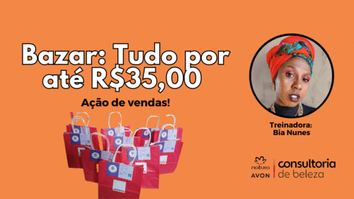 Ação de vendas para o Natal! - Bazar: Tudo por até R$35,00 - Modulo 1 - CBT - 13/12 - 08h00