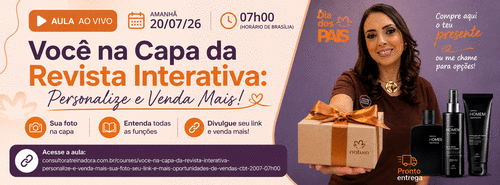 Você na Capa da Revista Interativa: Personalize e Venda Mais - Sua foto, seu link e mais oportunidades de vendas. - CBT - 20/07 - 07h00