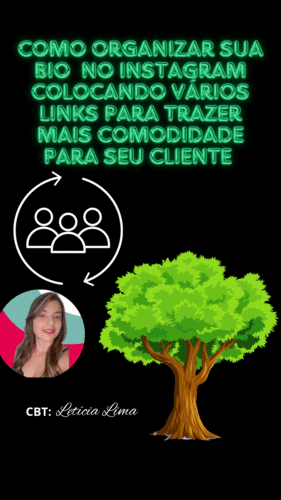 Como fazer uma árvore de links - Para deixar seu Instagram mais profissional - CBT - 24/02 - 14h45