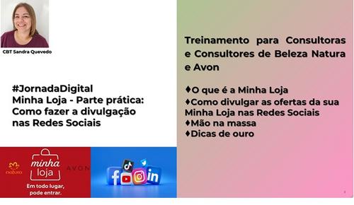 #JornadaDigital Minha Loja - Parte prática: Como fazer a divulgação nas Redes Sociais - Redes Sociais - CBT - 29/04 - 22h00
