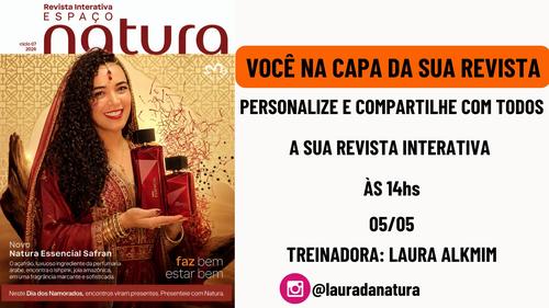 VOCÊ NA CAPA DA REVISTA - PERSONALIZE E COMPARTILHE SUA REVISTA INTERATIVA - CBT - 05/05 - 13h59