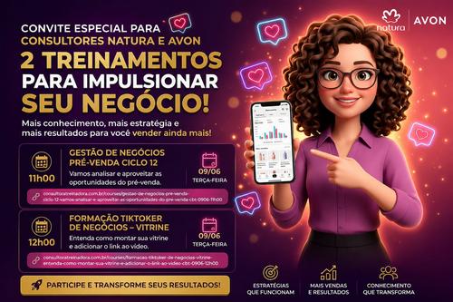 FORMAÇÃO TIKTOKER DE NEGÓCIOS - VITRINE - ENTENDA COMO MONTAR SUA VITRINE E ADICIONAR O LINK AO VÍDEO - CBT - 09/06 - 12h00