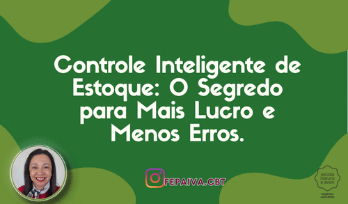 #FinançasEmDia COMO REGISTRAR  DE FORMA SIMPLES E EFICIENTE - ESTOQUE E PRONTA ENTREGA - CBT - 16/01 - 08h58