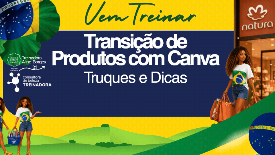Divulgação Atrativa ✨️ 🛍  Efeito Transição! - ✨️📲 Animação de Produtos no Canva! - CBT - 05/06 - 22h15