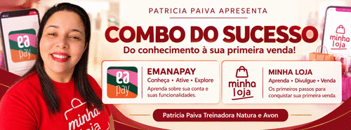 COMBO DO SUCESSO - DO CONHECIMENTO A SUA PRIMEIRA VENDA MINHA LOJA E EMANAPAY - CBT - 26/10 - 09h45