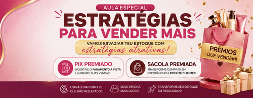 Estratégias para vender MAIS! - Sacola premiada/Pix premiado. Vamos esvaziar teu estoque com estratégias atrativas?? - CBT - 06/08 - 07h00