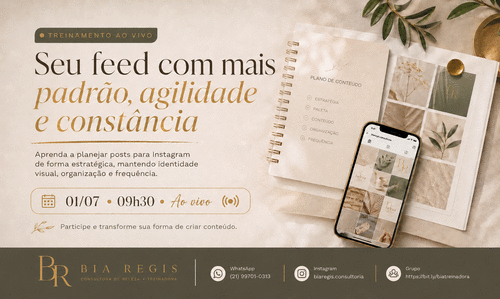 Seu feed com mais padrão, agilidade e constância usando IA - Divulgação - CBT - 01/07 - 09h30