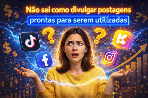 Não sei como divulgar - Postagens prontas para serem usadas - CBT - 03/08 - 08h30