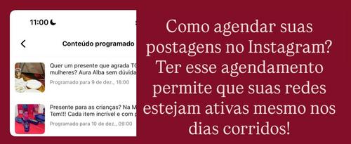 Agendamento de Postagens - Mantenha suas redes trabalhando por você mesmo nos dias corridos! - CBT - 09/12 - 17h59