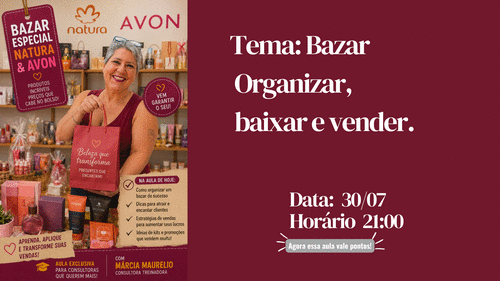 Bazar - Organizar, baixar e vender. - CBT - 30/07 - 21h00