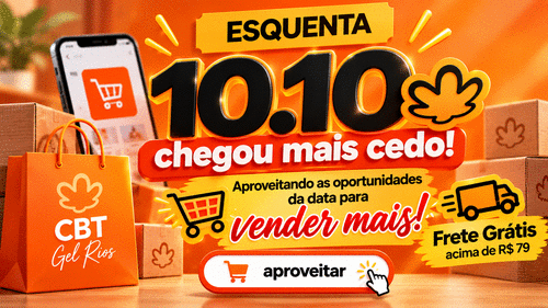 COMO APROVEITAR A DATA DUPLA PARA VENDER MAIS EM MINHA LOJA - 10.10 CHEGOU MAIS CEDO - CBT - 07/10 - 08h15