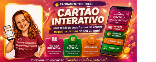 Cartão Interavivo - Todas as modalidades de vendas na mão do Cliente - CBT - 31/03 - 06h58