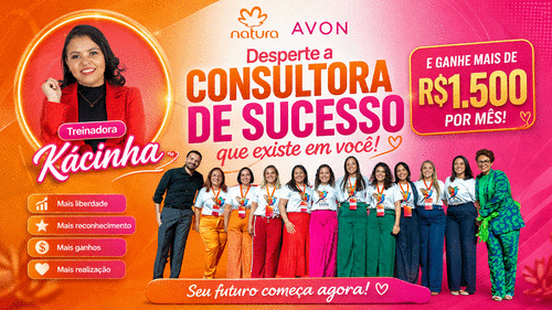 Desperte a Consultora de Sucesso que existe em você - Ganhe mais de R$1.500 por mês - GN - GIZELE SIQUEIRA - 16/09 - 17h00