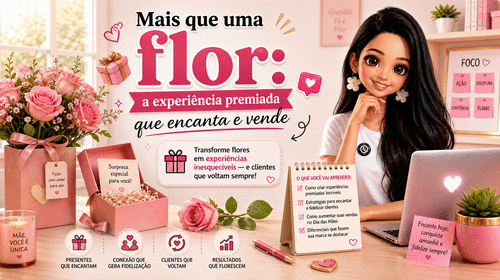 Mais que uma flor - A experiência premiada que encanta e vende - CBT - 04/05 - 19h50