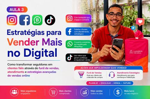 Estratégias para Vender Mais no Digital - Redes sociais - CBT - 14/06 - 11h00