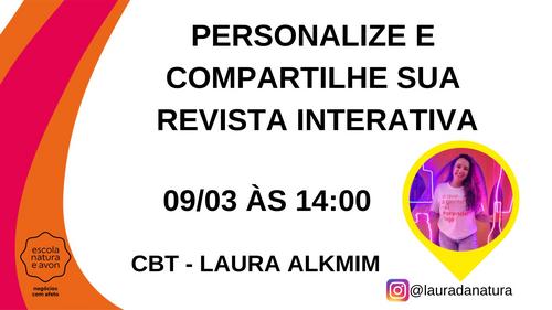 REVISTA INTERATIVA - PERSONALIZE E COMPARTILHE - CBT - 09/03 - 13h59