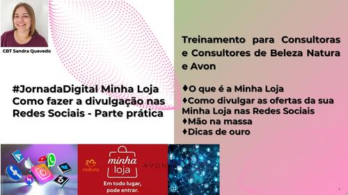 #JornadaDigital Minha Loja Como fazer a divulgação nas Redes Sociais - Parte prática - Redes Sociais - CBT - 06/10 - 21h30