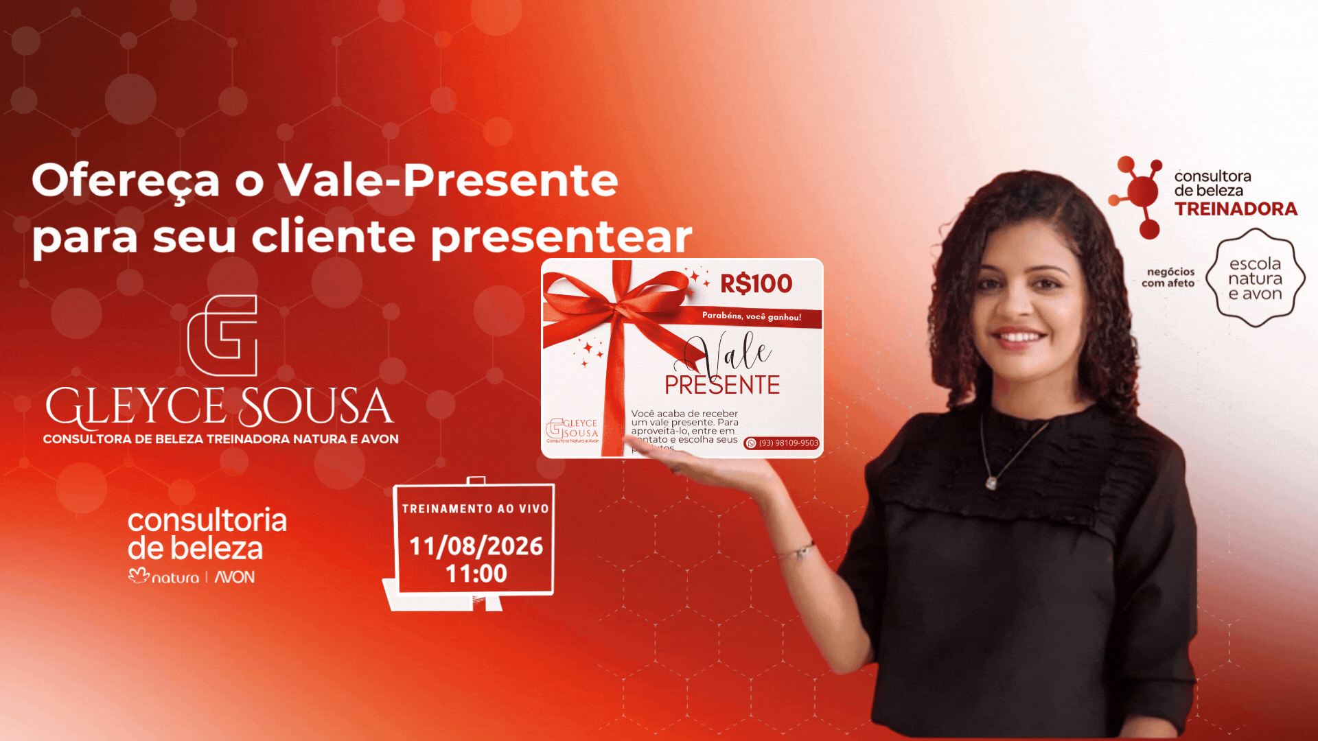 Ofereça o Vale-Presente para seu cliente presentear - Ajude seu cliente que não sabe o que dar de presente - CBT - 11/08 - 11h00