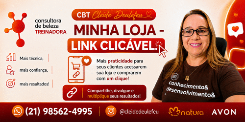 #jornadadigital MINHA LOJA - link clicável - divulgando no FACEBOOK , INSTAGRAM E WHATSAPP. - CBT - 18/09 - 15h28