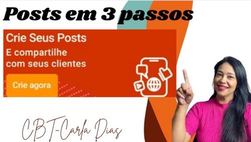 Minha Divulgação - Crie seus posts em apenas 3 passos e compartilhe com seus clientes - CBT - 28/06 - 07h25