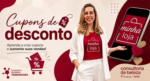 Cupons de desconto - Minha Loja - CBT - 29/07 - 16h00