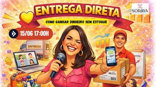 #JornadaDigital - MINHA LOJA/ENTREGA DIRETA - Como vender para o Brasil inteiro, sem estoque, usando a ENTREGA DIRETA - CBT - 15/06 - 17h00