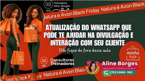 Estratégia de Marketing 🧡🧡 - Divulgação Atrativa - Atualização do WhatsApp que pode Te ajudar na Divulgação e Interação com o Cliente☎️ - CBT - 22/11 - 08h45