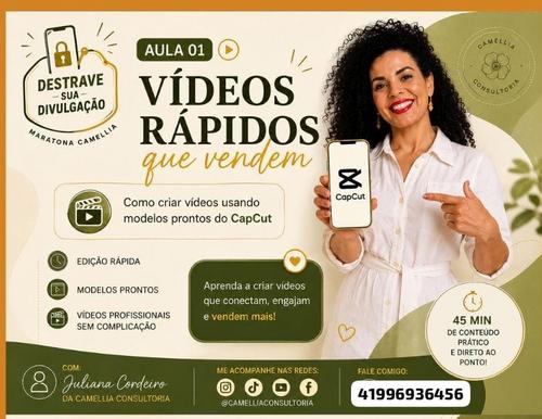 VIDEOS RÁPIDOS QUE VENDEM - COMO CRIAR VÍDEOS DE DIVULGAÇÃO COM MODELOS PRONTOS DO CAPCUT - CBT - 04/07 - 08h30