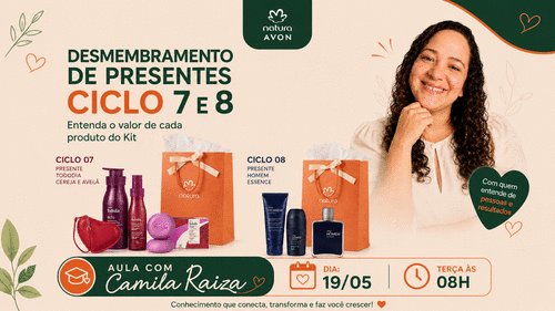DESMEMBRAMENTO DE PRESENTES CICLO 7 E 8 - entenda o valor de cada produto do Kit - CBT - 19/05 - 08h00