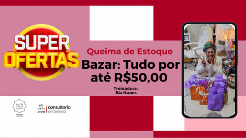 Limpa estoque - Bazar: Tudo por até R$50,00 Modulo 1 - CBT - 25/05 - 08h00