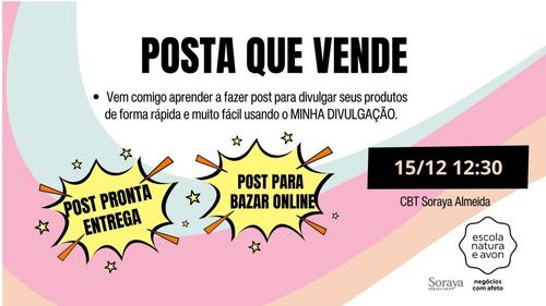 #FINANÇASEMDIA - COMO FAZER POST EM 3 PASSOS USANDO O MINHA DIVULGAÇÃO - A forma mais rápida de fazer seus posts e vender muito mais. - CBT - 15/12 - 12h30