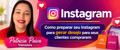 Instagram - Link na bio, post carrossel e postando natura e Avon - Link na bio, post carrossel e postando natura e Avon - CBT - 10/09 - 11h45