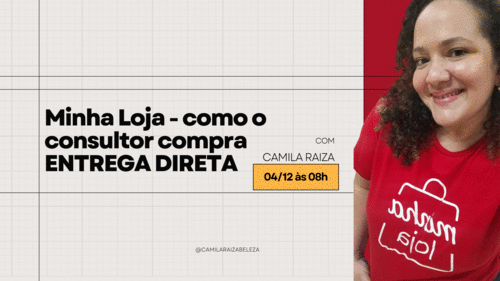 VENDA PARA TODO BRASIL COM A LOJA ONLINE NATURA E AVON - PASSO A PASSO DE COMPRA COM ENTREGA DIRETA - CBT - 04/12 - 08h00
