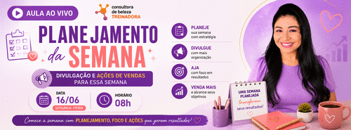 Planejamento da semana: - divulgação e ações de vendas para essa semana - CBT - 16/06 - 07h59