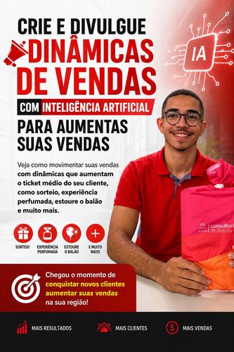 Crie e divulgue dinâmicas de vendas com inteligência artificial para aumentar suas vendas - Estratégia de vendas - CBT - 26/04 - 09h00