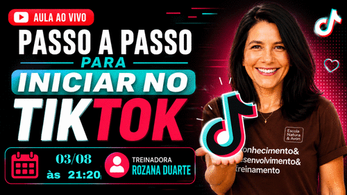 COMO VENDER NO TIK TOK - Lucrando Mais com o Tik Tok Shop - CBT - 03/08 - 21h20