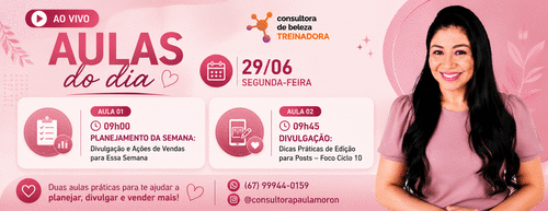 Planejamento da semana: - divulgação e ações de vendas para essa semana - CBT - 29/06 - 08h59