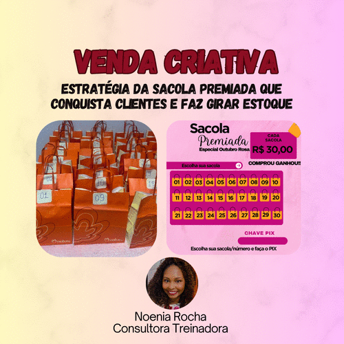 Venda criativa - Estratégia da sacola premiada que conquista clientes e faz girar seu estoque - Parte 1 - CBT - 22/11 - 18h55