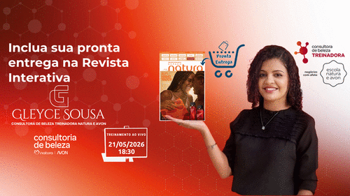 Inclua sua pronta entrega na Revista Interativa - Divulgue sua pronta entrega de maneira mais rápida. - CBT - 21/05 - 18h30