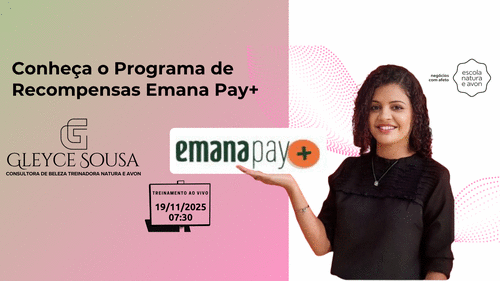 Conheça o Programa de Recompensas - Emana Pay+ - CBT - 19/11 - 07h30